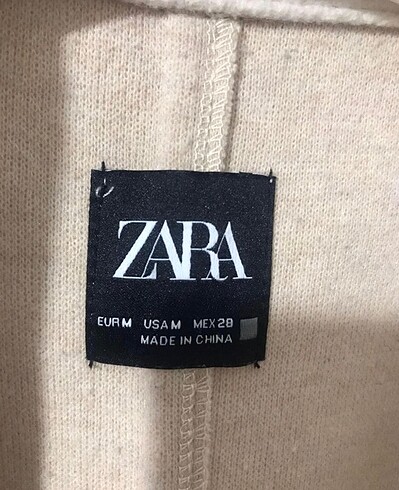 Zara Zara ekru kaban