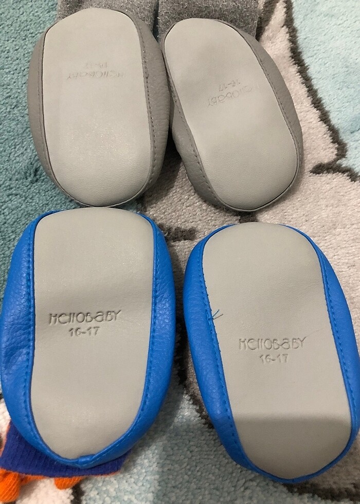 2 adet çoraplı patik - Görsel 2