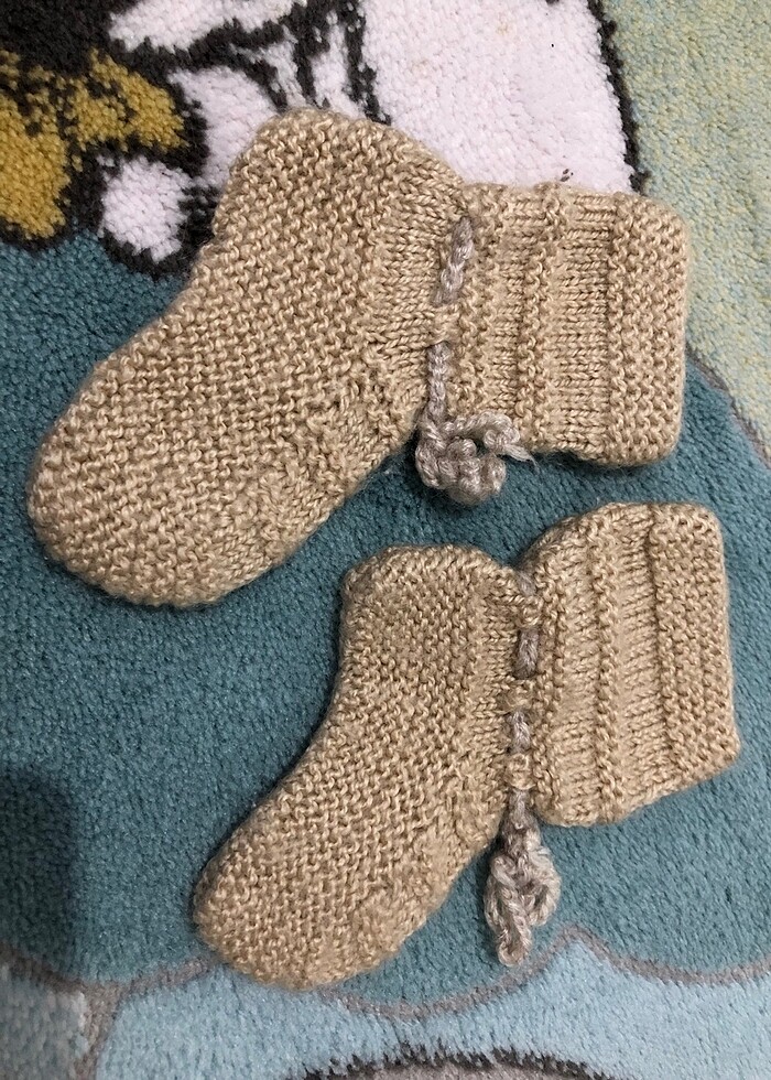 2 adet bebek patik - Görsel 2