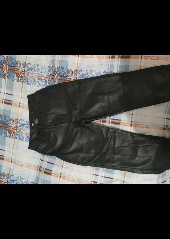 Zara deri pantolon  - Görsel 2