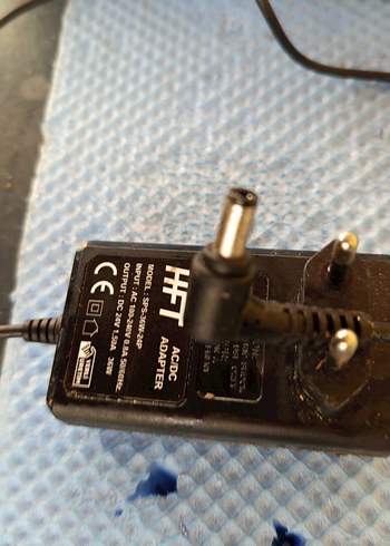 HFT DC adaptör 24 volt 1.50 amper - Görsel 4