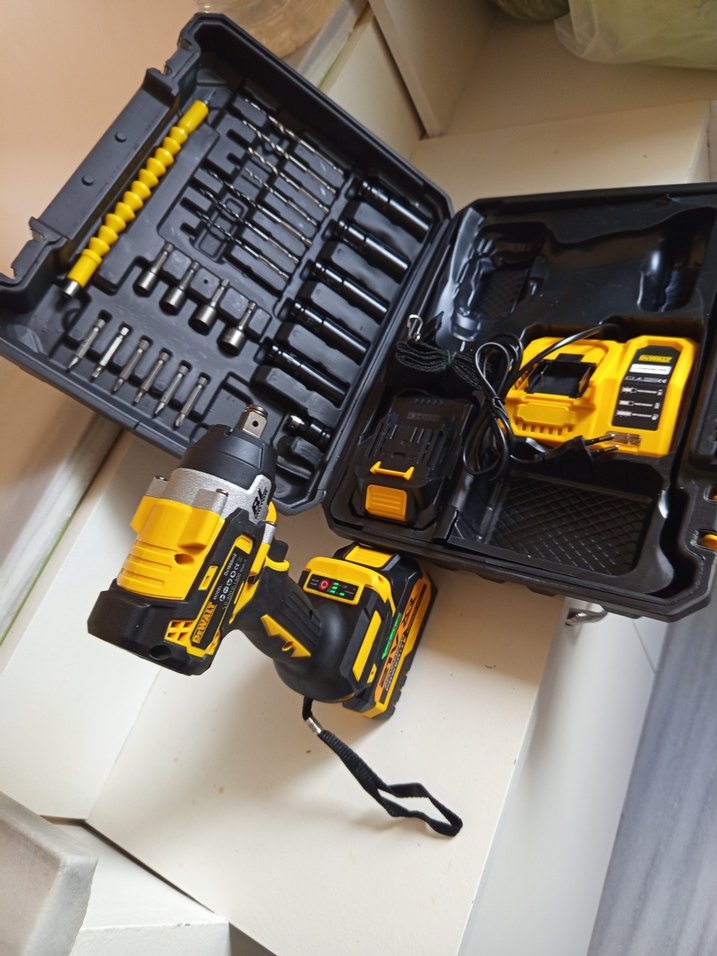 Sarı Kablosuz Matkap Seti Dewalt - Görsel 5