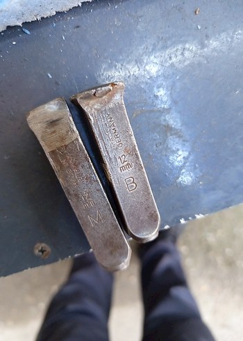 Alman germaniy M ve B etiket damga - Görsel 4