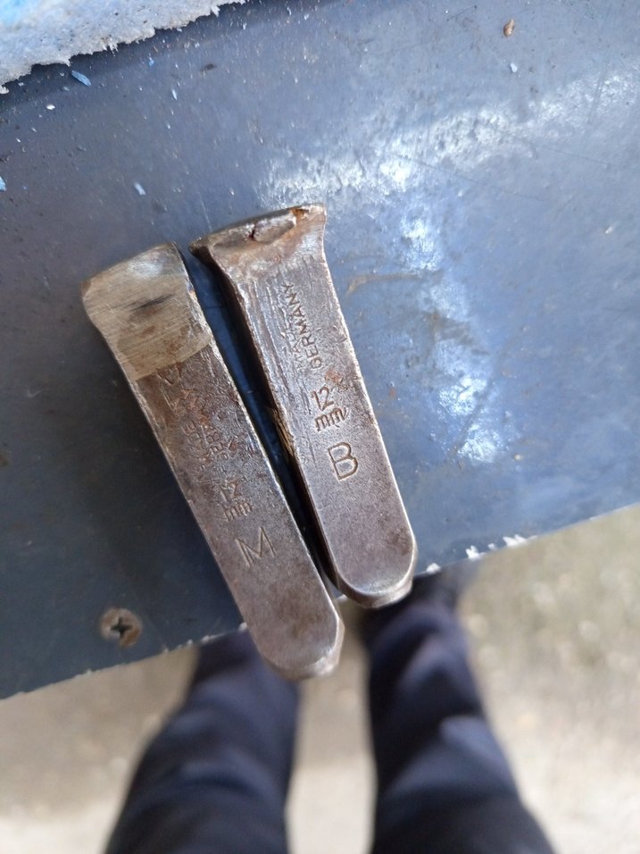 Alman germaniy M ve B etiket damga - Görsel 4