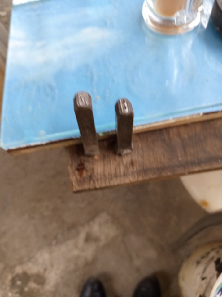 Alman germaniy M ve B etiket damga - Görsel 3