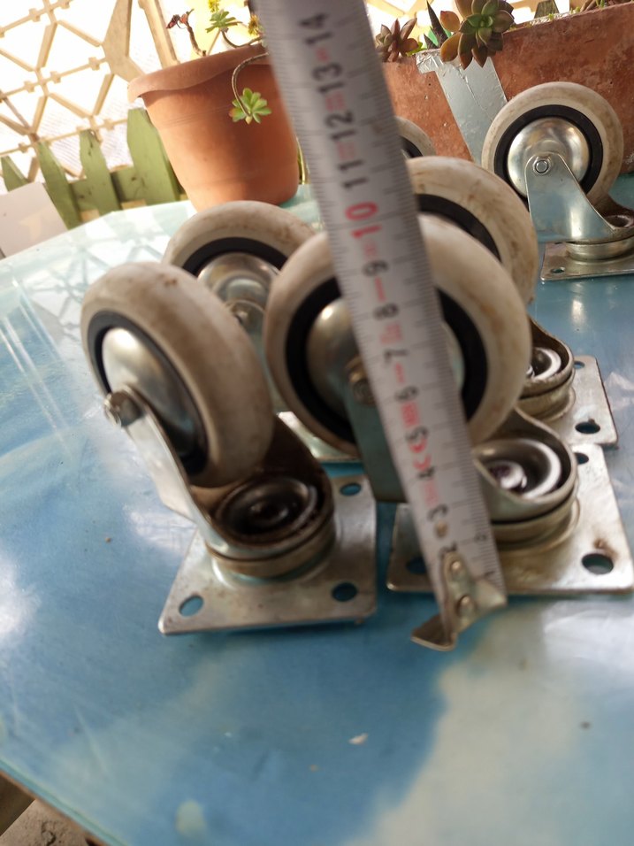 Bej Gri Döner Tekerlek Seti - Görsel 5