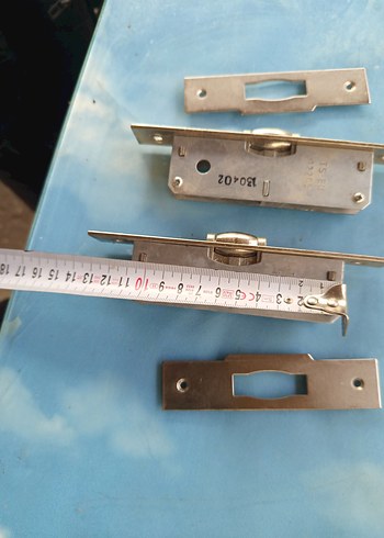 Bej Parlak Kapı Kilit Karşılığı Seti - Görsel 3