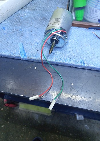 DEWERT Gri Elektrik Motoru 24V DC - Görsel 3