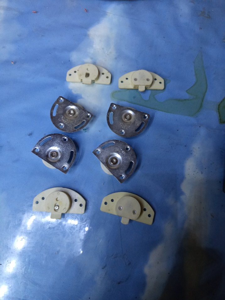 dolap kapağı sürgü aparatları 2 tk - Görsel 2