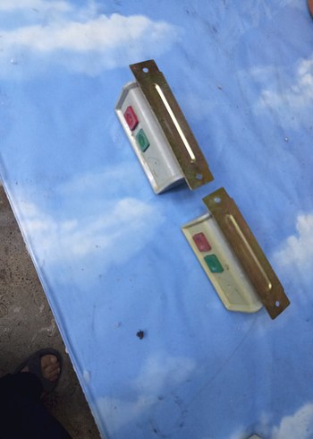 Beyaz Açma/Kapama Düğmeli Elektrik Anahtarı - Görsel 3