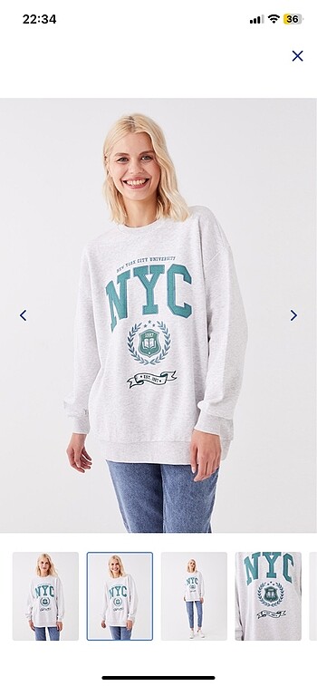 LC Waikiki NYC Sweatshirt