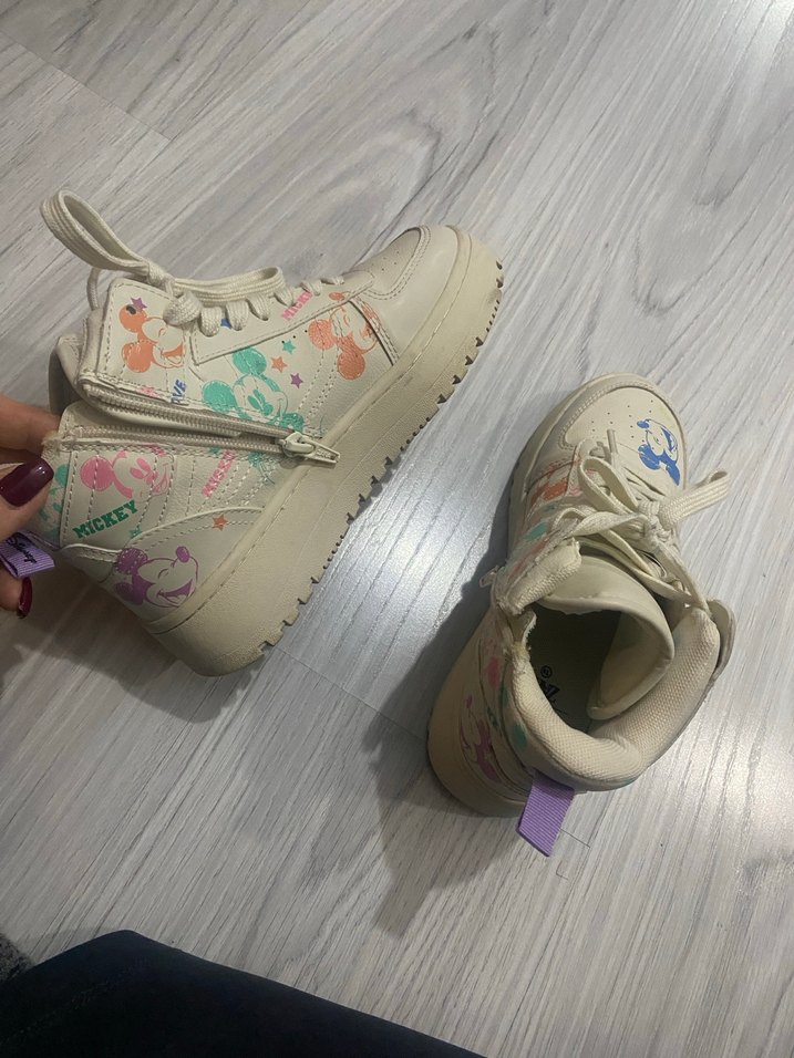 Çok Renkli Kız Çocuk Spor Ayakkabı Zara - Görsel 3