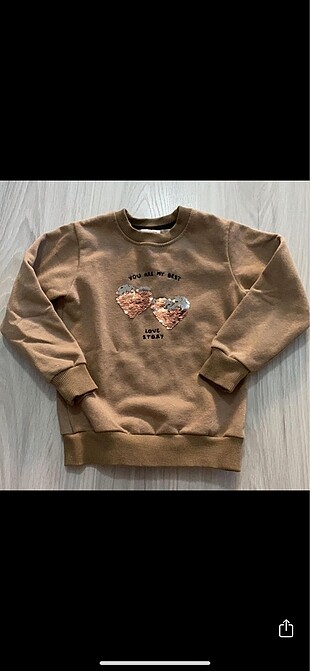 Pul detaylı sweatshirt