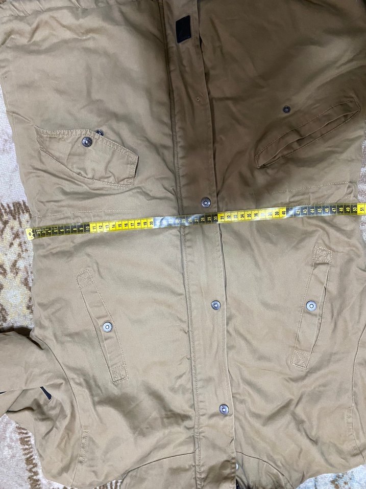 Kürklü Bej Kadın Kışlık Mont - Görsel 2