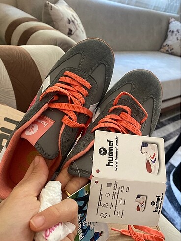 36 Beden gri Renk Spor ayakkabı