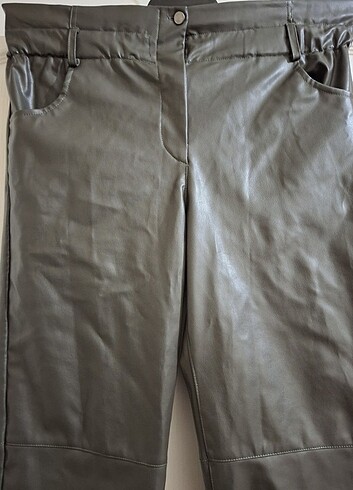 Deri pantolon 44 46 beden uyumlu - Görsel 7