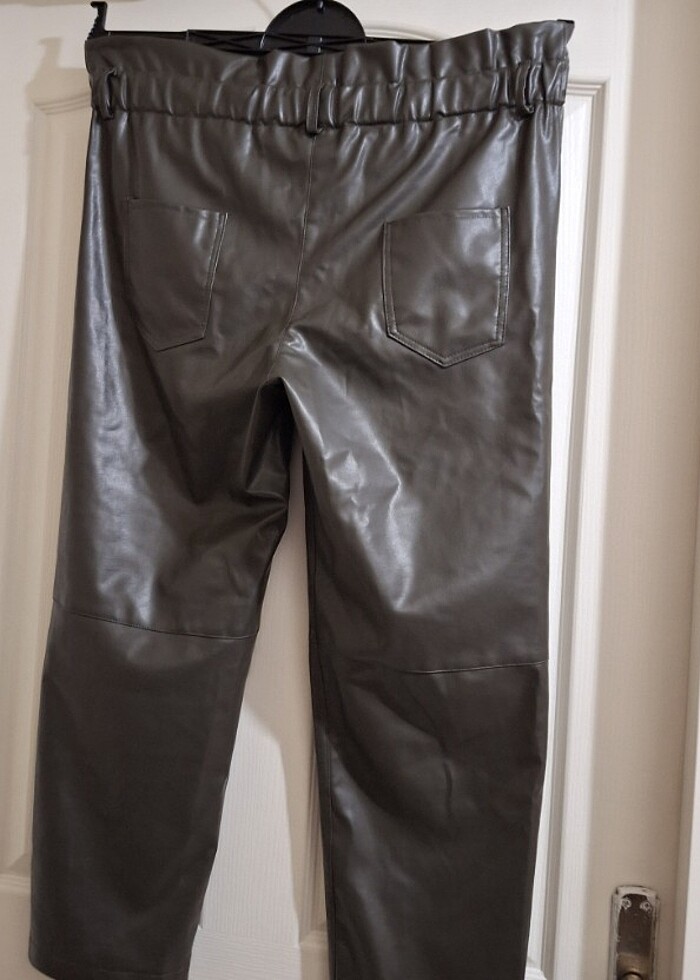 Deri pantolon 44 46 beden uyumlu - Görsel 2
