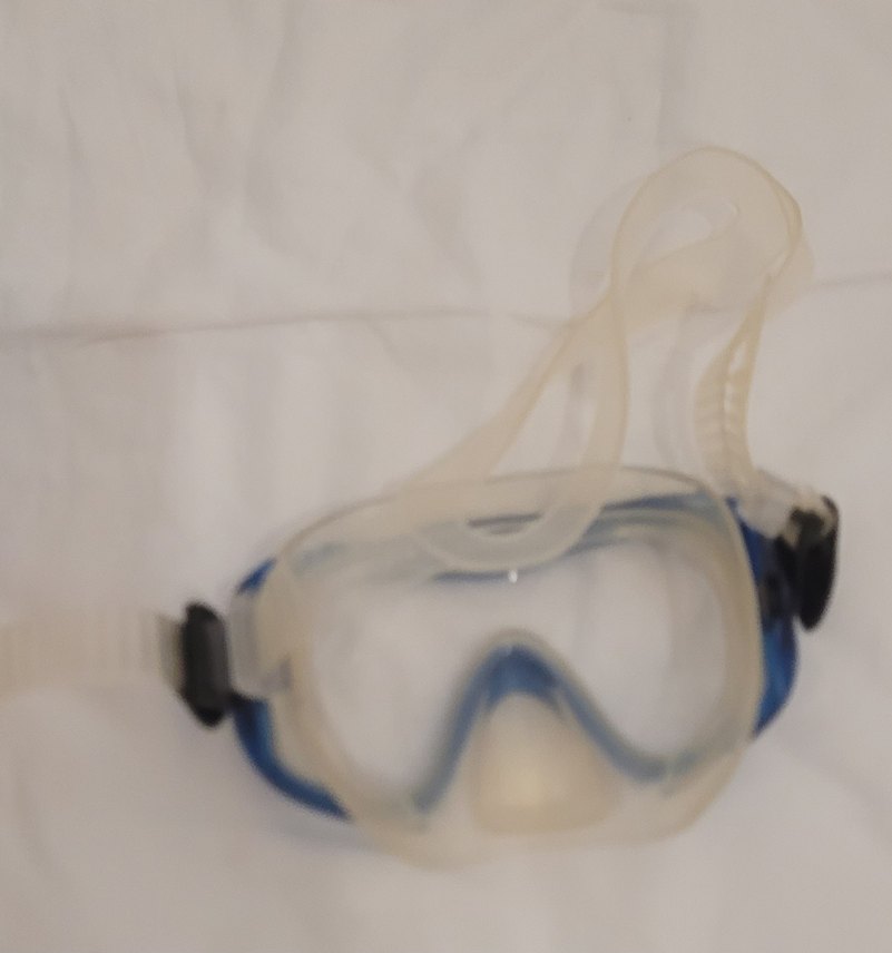 Şeffaf Mavi Yüzücü Gözlüğü - Görsel 2