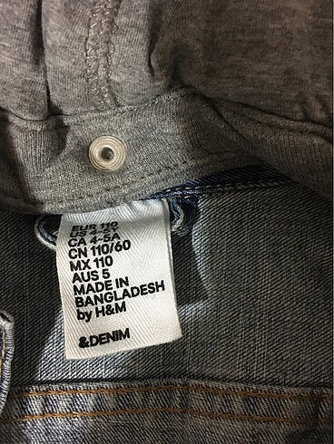 H&M Çocuk Kot ceket