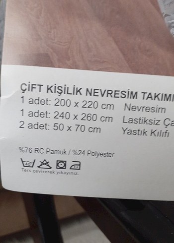 ÇİFT KİŞİLİK PAZEN NEVRESİM TAKIMI - Görsel 6
