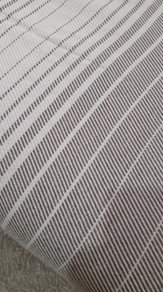 i Çizgili Modern Koltuk Örtüsü - Görsel 4