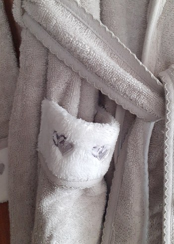 LUX BAYAN BORNOZ (L BEDEN) - Görsel 3