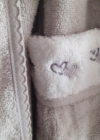 LUX BAYAN BORNOZ (L BEDEN) - Görsel 4