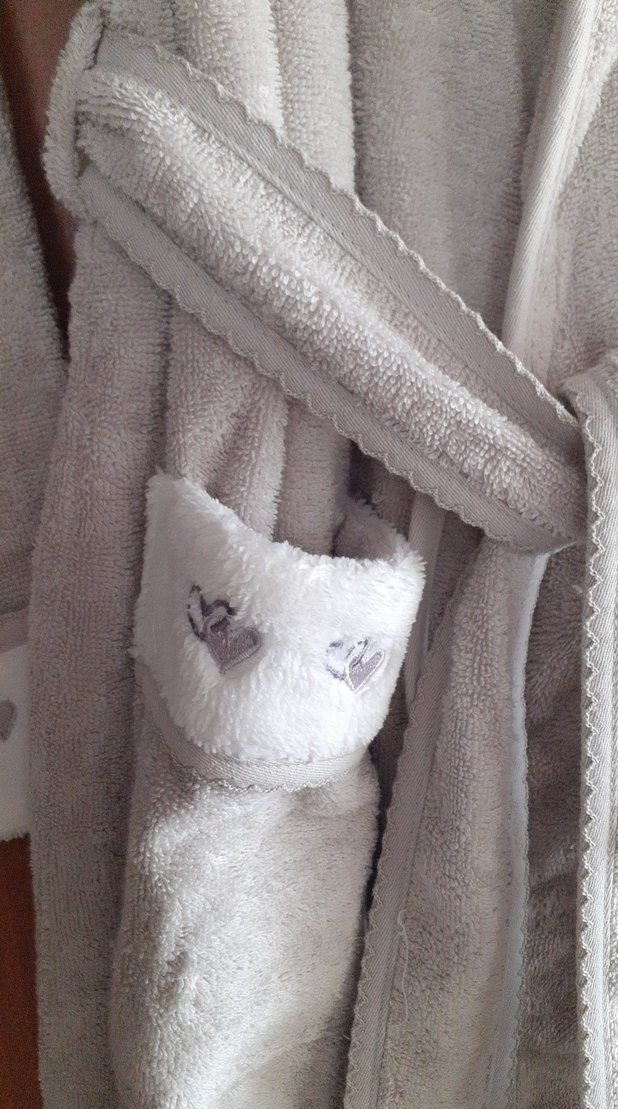 LUX BAYAN BORNOZ (L BEDEN) - Görsel 3