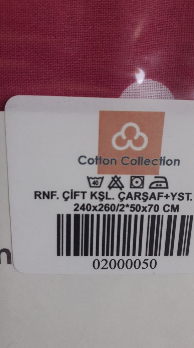 ÇIFT KIŞILIK Pembe Puantiyeli Pamuklu Nevresim Takımı - Görsel 4