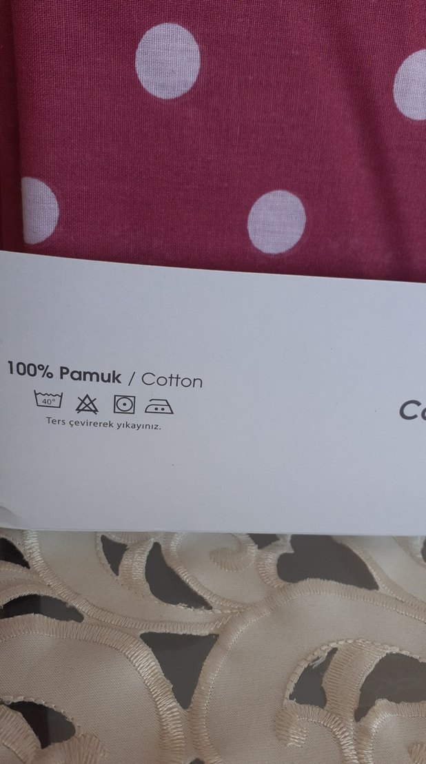 ÇIFT KIŞILIK Pembe Puantiyeli Pamuklu Nevresim Takımı - Görsel 3