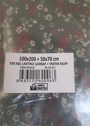 TEK KIŞILIK LASTIKLI  ÇARŞAF - Görsel 5