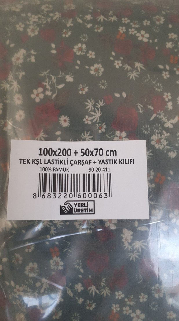 TEK KIŞILIK LASTIKLI  ÇARŞAF - Görsel 5