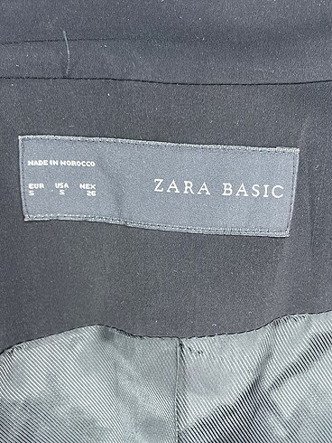 s Beden siyah Renk Zara Yelek %70 İndirimli.