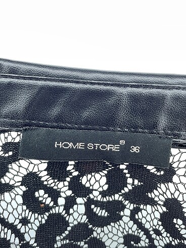 36 Beden siyah Renk Home Store Gömlek %70 İndirimli.