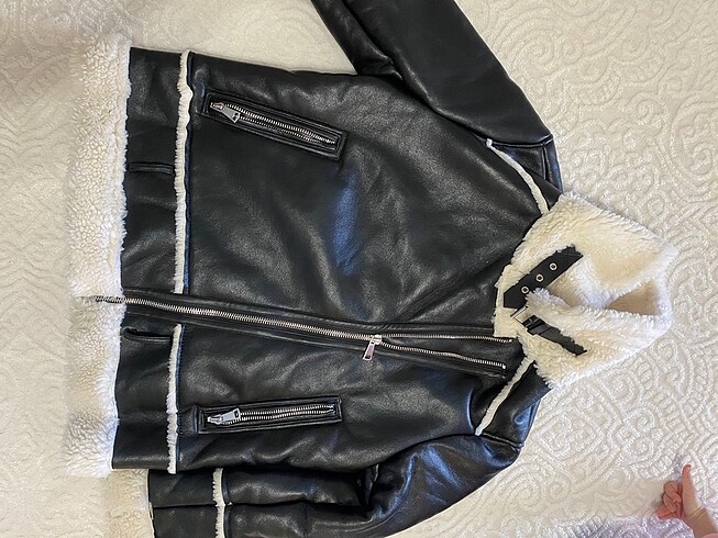 stradivarius biker ceket