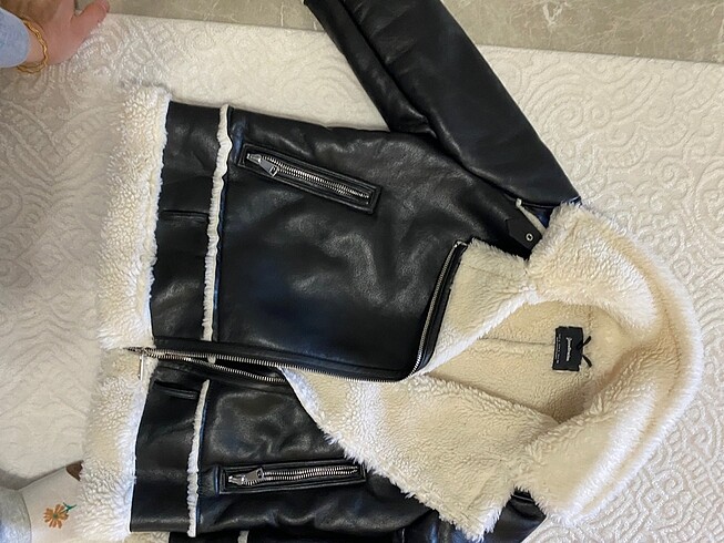 l Beden stradivarius biker ceket