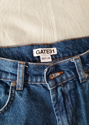 30 Beden mavi Renk Kadın Mavi Denim Mini Şort