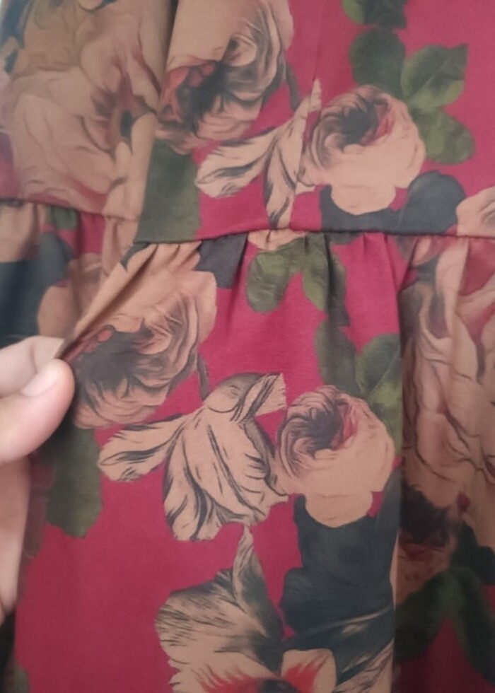 Tesettür uzun elbise - Görsel 2