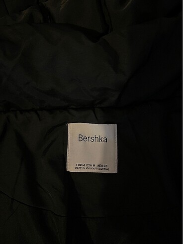 m Beden Bershka şişme mont