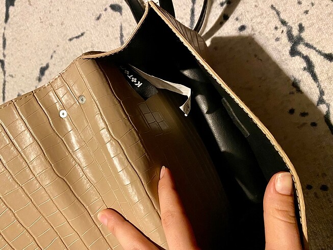 Koton askılı çanta - Görsel 7