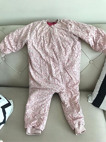 24-36 Ay Beden pembe Renk Çpcuk uyku tulumu