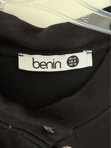 m Beden siyah Renk BENİN Sweat Ferace