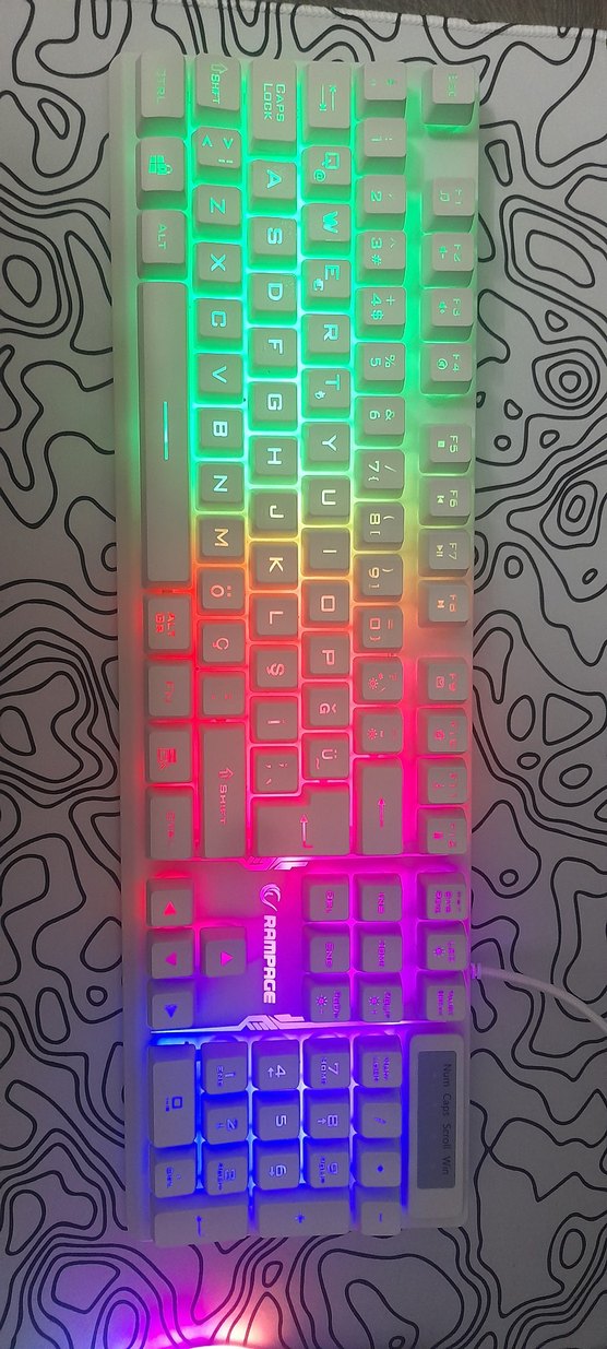 RAMPAGE klavye + mouse set - Görsel 2