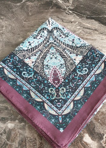 Bohem Çok Renkli Kadın soft esarp - Görsel 3