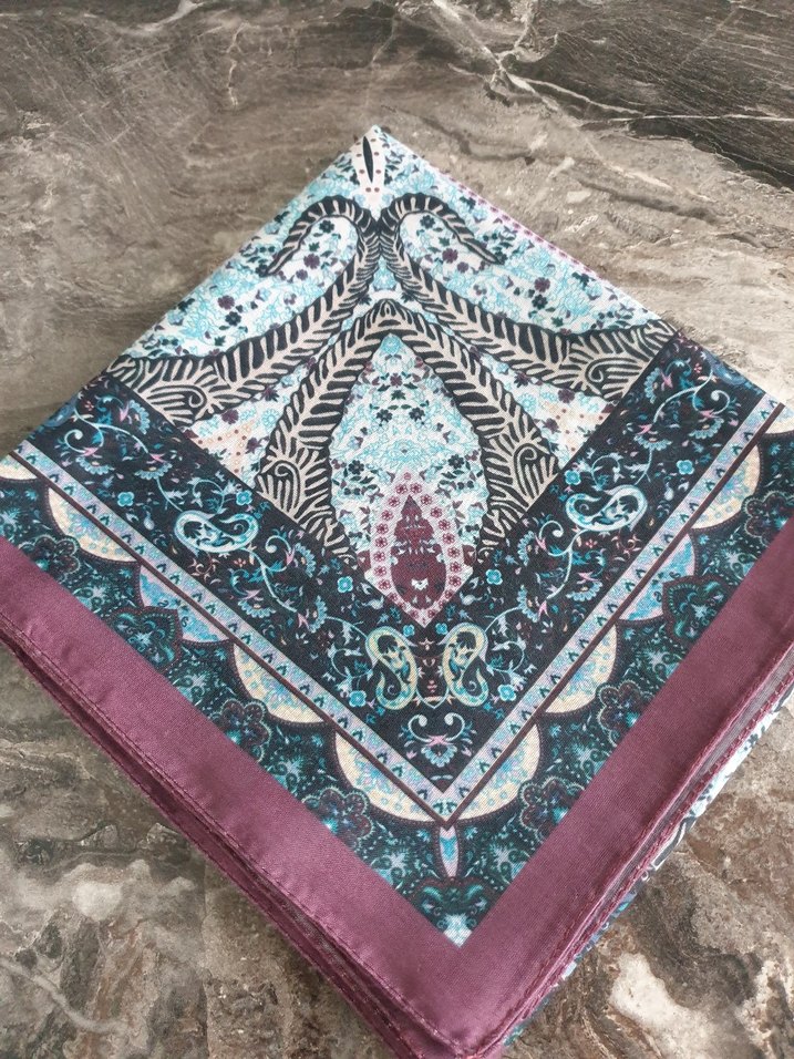 Bohem Çok Renkli Kadın soft esarp - Görsel 3