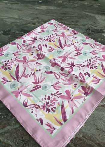 Bohem Çok Renkli Kadın soft esarp - Görsel 2