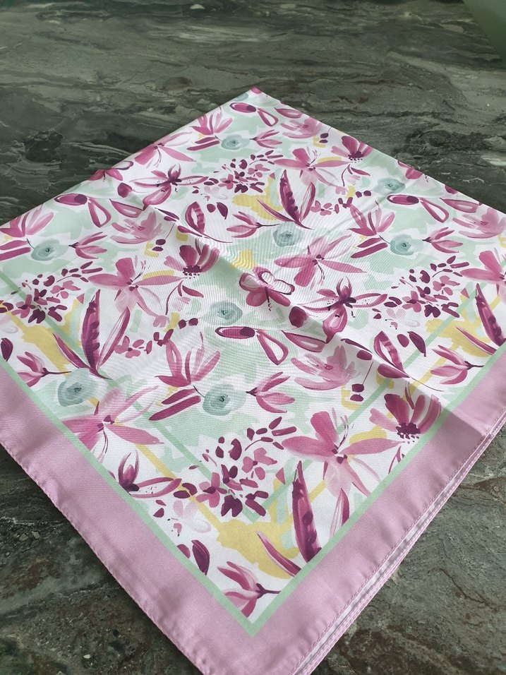 Bohem Çok Renkli Kadın soft esarp - Görsel 2