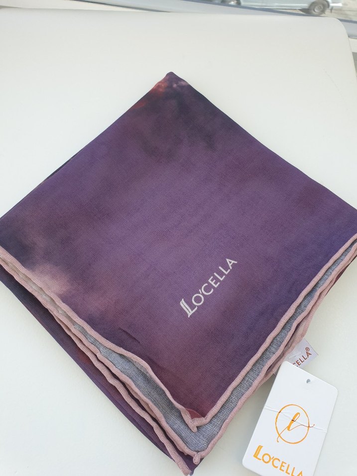 Mor Bohem Tarzı Kadın Fular - Görsel 3