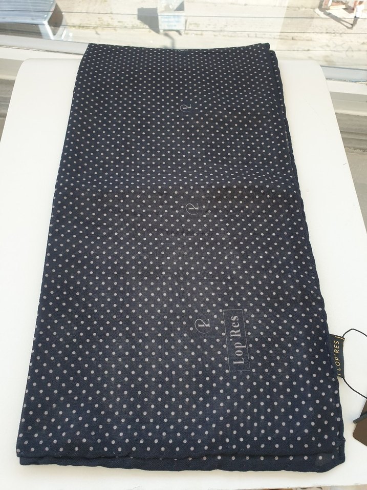 Lopres Lacivert Fermuarlı Kadın Fular - Görsel 2