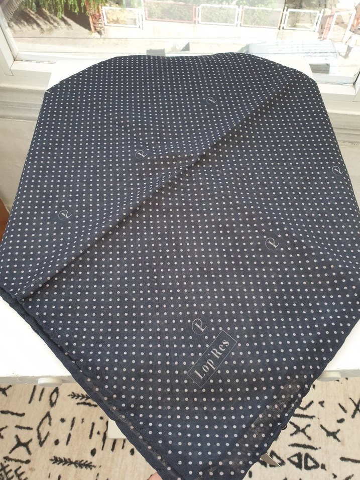 Lopres Lacivert Fermuarlı Kadın Fular - Görsel 3